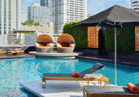 Rooftop pool