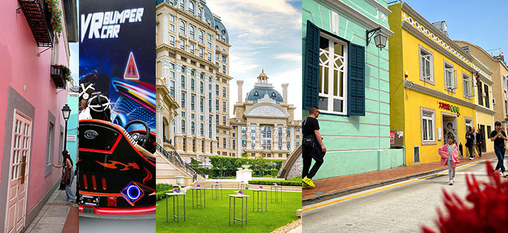 Macau fun guide for the family, the hues of Taipa, VR bumper cars, and the Grand Lisboa Palace