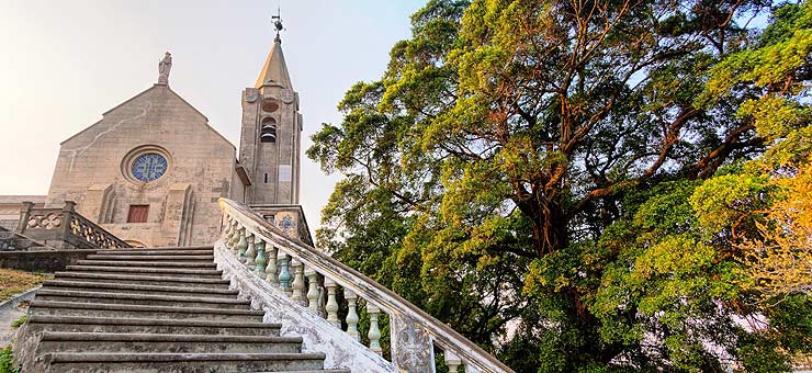 Art Macao, a guide to summer festivities in Macau - serene Penha Church