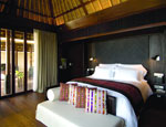 Stylish Bulgari Resort villa bedroom