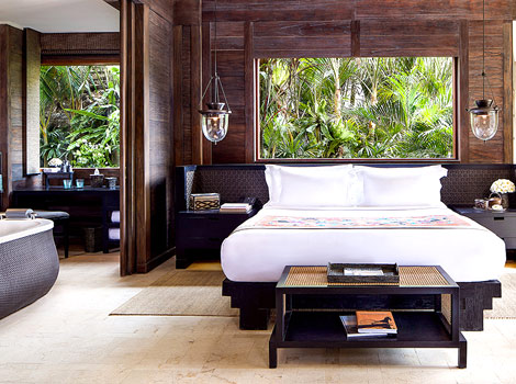 Spacious, understated, one of the top Bali luxury resorts for romantics