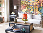 Balinese art and design in a contemporary space