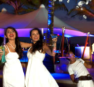 The chic Catch Beach Club is a happening spot