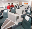 Cathay Pacific new business class seats are fully flat