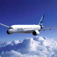 Thw twin engine A350 had a test flight on 14 June, 2013