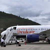 Airlines flying to Bhutan, Drukair A319