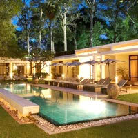 Siem Reap hotels review, FCC pool