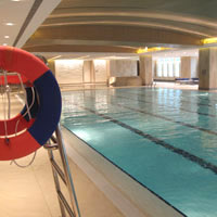 Beijing business hotels downtown, Kerry pool