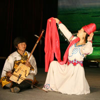 Mongolian music, horsehead violin