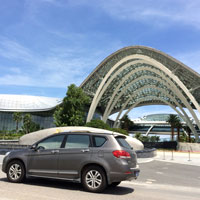 Sanya duty-free shopping is lavish but expensive at the huge Haitang Bay mall