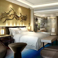 Haitang Bay family friendly hotels, Westin room