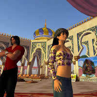 Second Life virtual travels, Arabian Palace