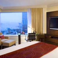 Best Hong Kong business hotels, JW Marriott room with a view