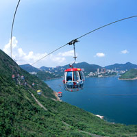 Hong Kong travel guide - Ocean Park cable car ride