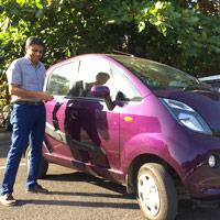 TATA's Nano is an ultracompact popular on Indian roads