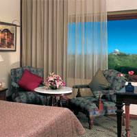 New Delhi business hotes, Oberoi room with a view