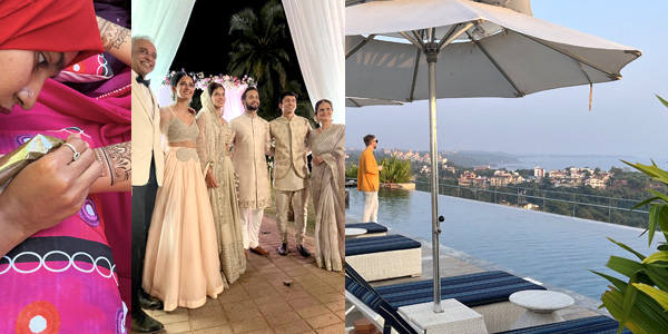 Goa weddings on the beach or on the rooftop are a huge draw