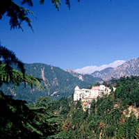 Dharamsala hill station, India