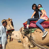 Camel rides in Rajasthan, Pushkar fair