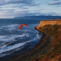 Hokkaido adventure guide, parasailing in summer