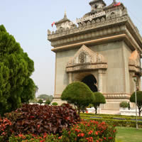 Laos culture, Patouxay monument