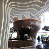 Kuala Lumpur business hotels, Hilton's new look cafe