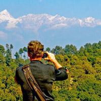 Kathmandu fun - mountain views from Nagarkot