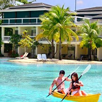Cebu resorts review, Plantation Bay lagoon