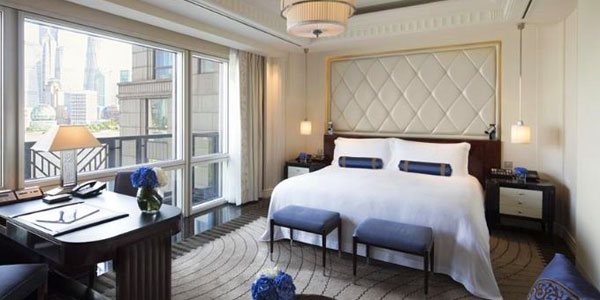 The Peninsula Shanghai waltzes ahead of its closest competitor, the Waldorf Astoria on the Bund