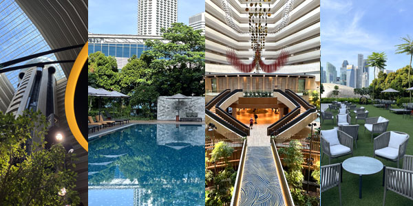 Singapore conference hotels rreview PARKROYAL COLLECTION Marina Bay, a sustainable green address