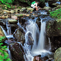 Wufengqi is know for its pretty countryside and waterfalls