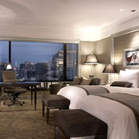 Bangkok business hotels, InterContinental new look Grand Deluxe twin room
