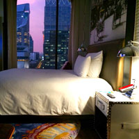 New Bangkok boutique hotels, Indigo corner rooms have great views