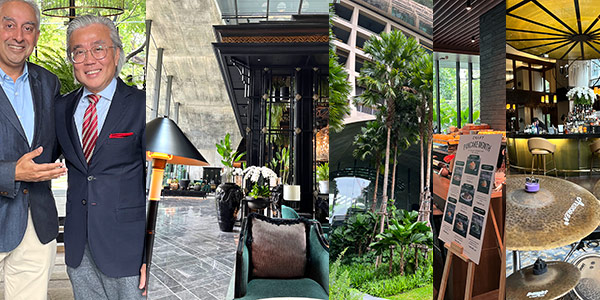 Bangkok new hotels review - Sindhorn Kempinski and medical tourism, Kimpton's CRAFT bar, and Conrad's Diplomat Bar drumset