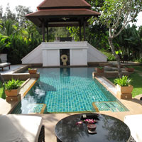 Best Phuket spa resorts, Banyan Tree villa with pool