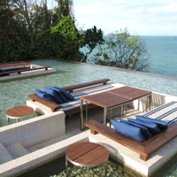 Sri Panwa pool club with a view