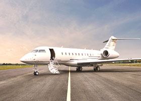 Aman's private luxury jet