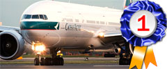 Cathay Pacific Airways, Voted Best Airline in the world