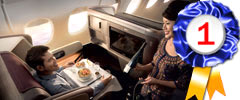 Singapore Airlines, Best Business Class in the world