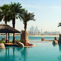 French flair at Sofitel Dubai The Pal, pool view