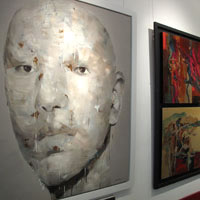 Hanoi Guide, Vietnam artists, Le Quy Thong at Hanoi Studio