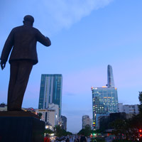Ho Chi Minh Statue near City Hall