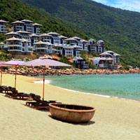 InterCon Danang looks over a fine stretch of sand