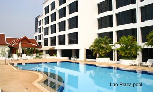 Lao Plaza pool / photo: Vijay Verghese