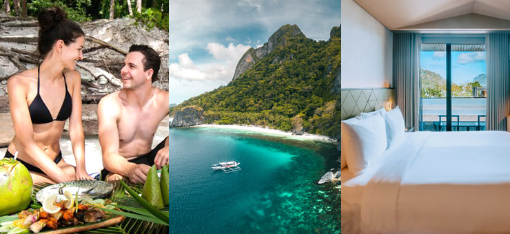 El Nido fun - Papaya Island picnic, hidden lagoons, modern rooms