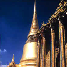Gleaming golden pagoda