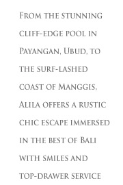 Alila offers a twin option of cool hillside escape and beachside surf
