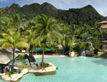 Berjaya's free-form swimming pool