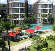 Le Méridien Bali Jimbaran courtyard free form pool