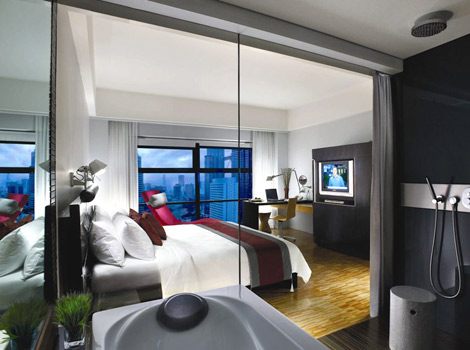 A luxurious KL boutique hotel with stylish rooms and public areas